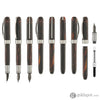 Visconti Comedia Fountain Pen in Inferno with Ruthenium Trim Fountain Pen