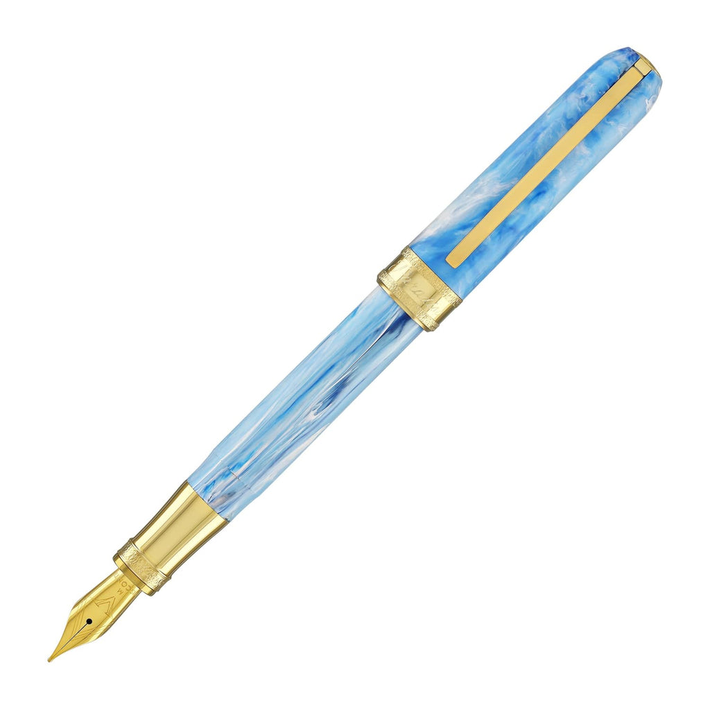 Visconti Comedia Fountain Pen in Paradiso with Yellow Gold Trim Fountain Pen