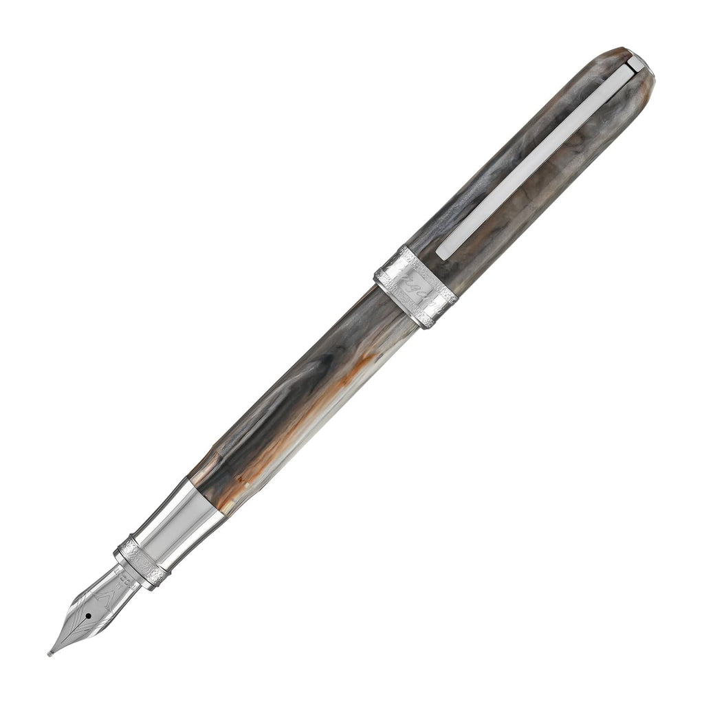 Visconti Comedia Fountain Pen in Purgatorio with Palladium Trim Fountain Pen