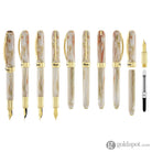 Visconti Comedia Fountain Pen in Virgilio with Yellow Gold Trim Fountain Pen