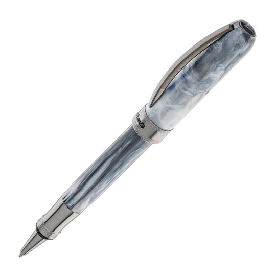 Visconti Comedia Rollerball Pen in Caronte with Ruthenium Trim