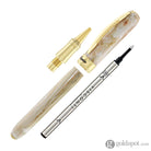 Visconti Comedia Rollerball Pen in Virgilio with Yellow Gold Trim Rollerball Pen