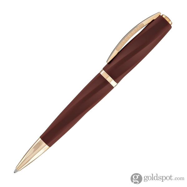 Visconti Divinia Ballpoint Pen in Matte Bordeaux Ballpoint Pens