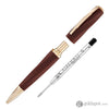 Visconti Divinia Ballpoint Pen in Matte Bordeaux Ballpoint Pens