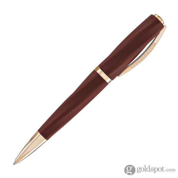 Visconti Divinia Ballpoint Pen in Matte Bordeaux Ballpoint Pens