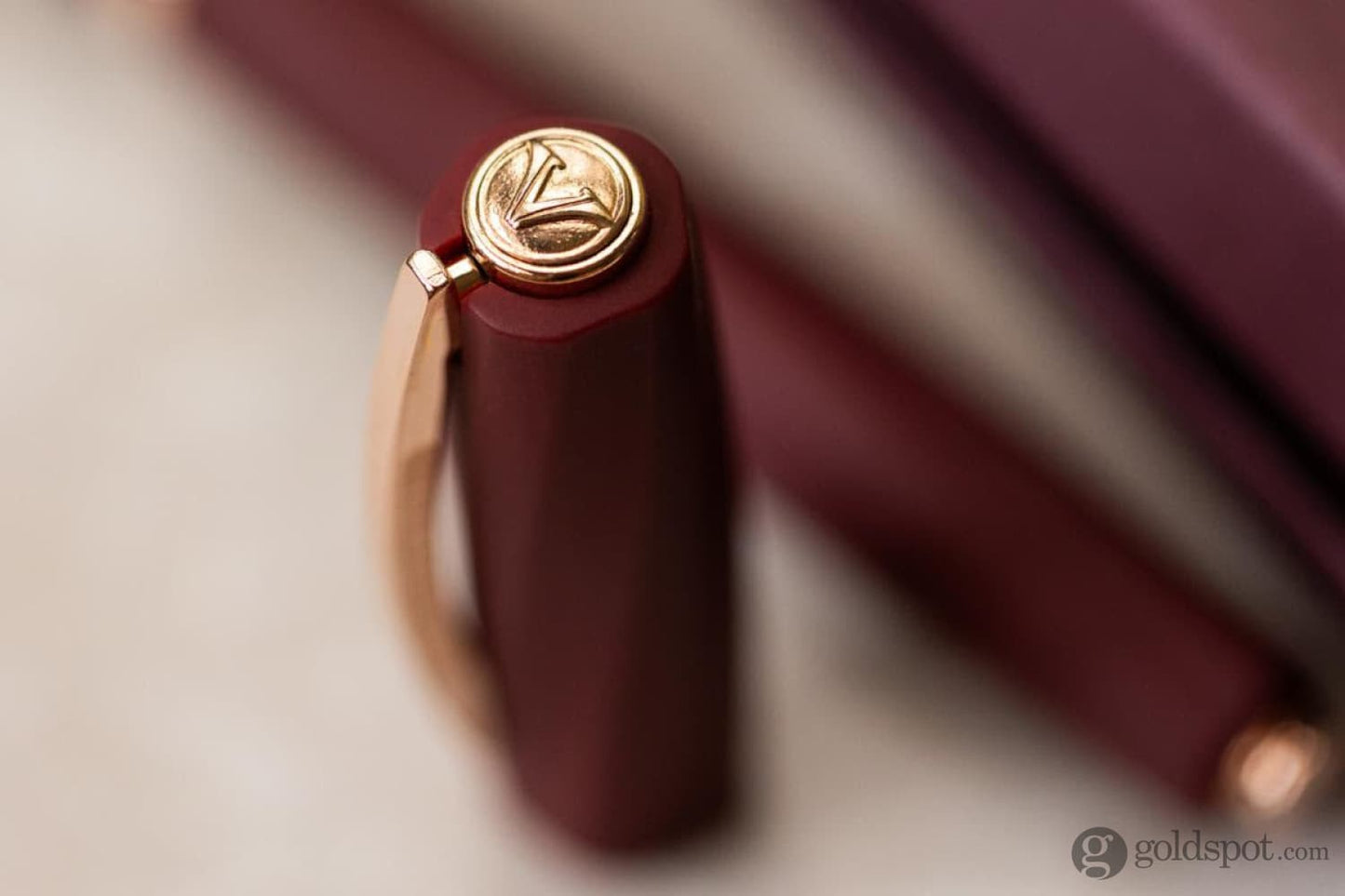 Visconti Divinia Fountain Pen in Matte Bordeaux Fountain Pen