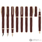 Visconti Divinia Fountain Pen in Matte Bordeaux Fountain Pen