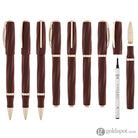 Visconti Divinia Rollerball Pen in Matte Bordeaux Rollerball Pen