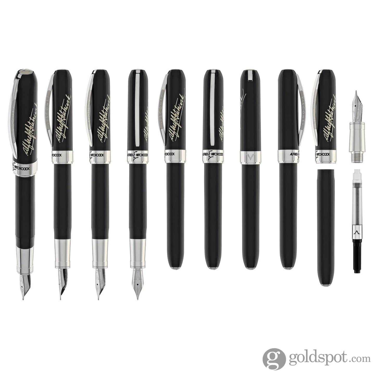 Visconti Fountain Pen in Alfred Hitchcock Fountain Pen