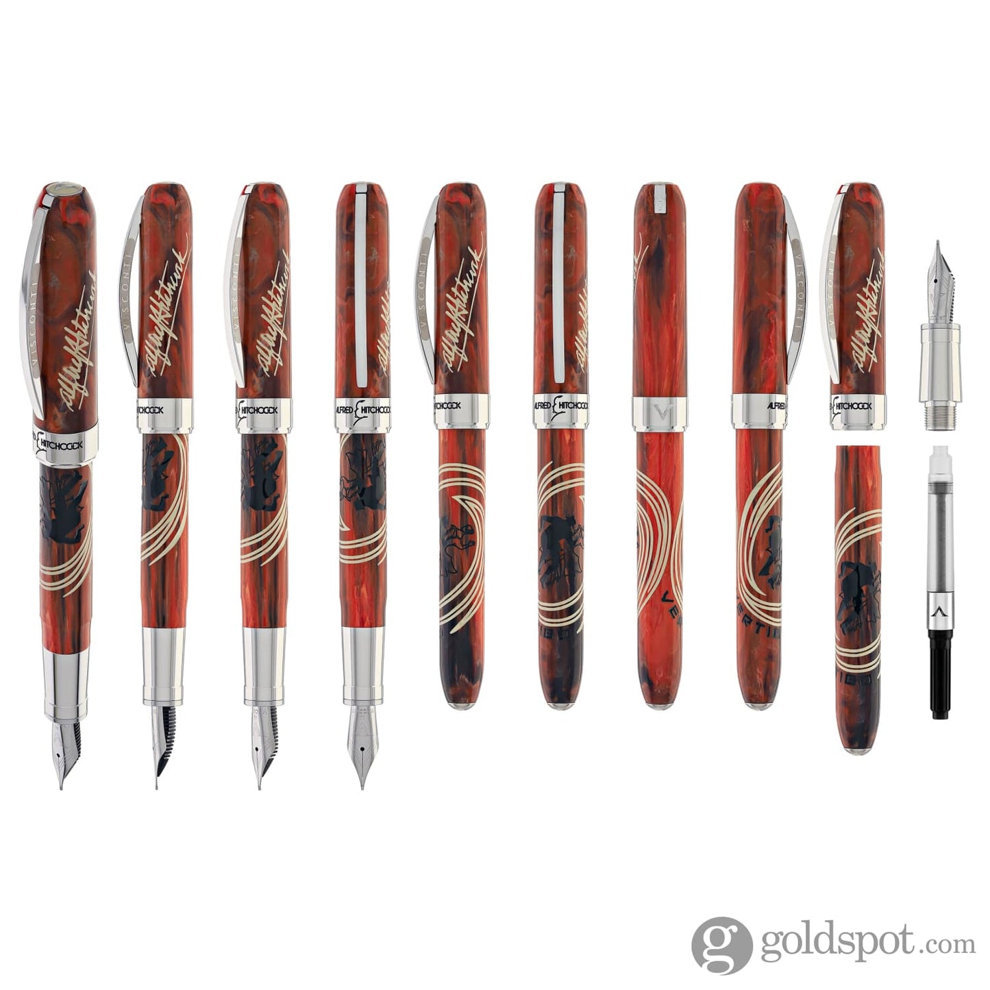 Visconti Fountain Pen in Hitchcock Vertigo - Limited Edition Fountain Pen