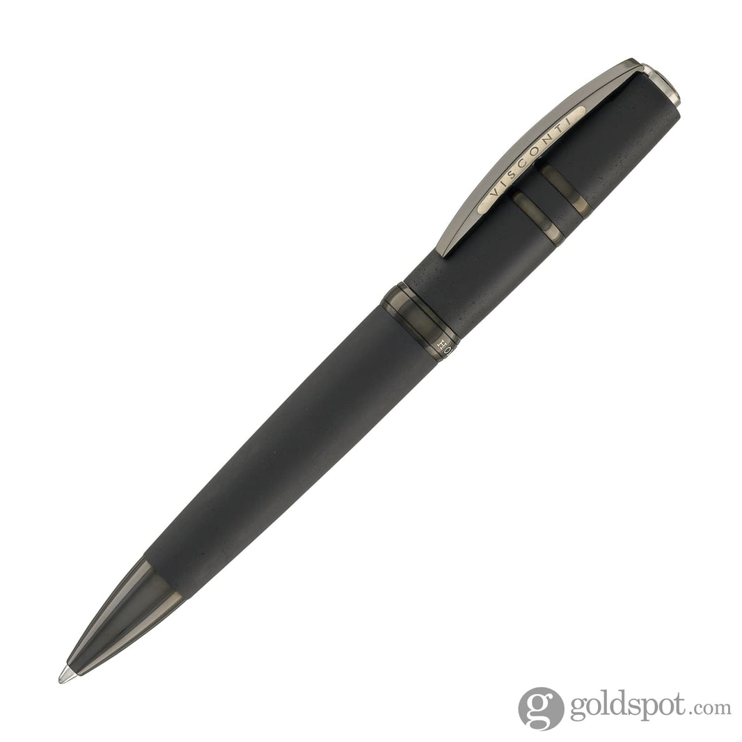 VISCONTI Kugelschreiber Homo Sapiens Dark Age – Aus Vulkan-Lava, Mit Dunklem Ruthenium-Finish, In Originalbox