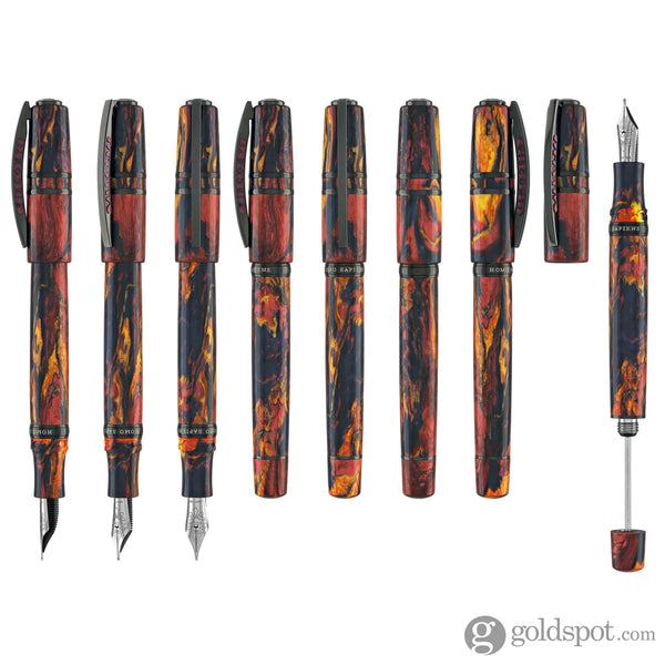 Visconti Homo Sapiens Earth Origins Fountain Pen in Fire Fountain Pen