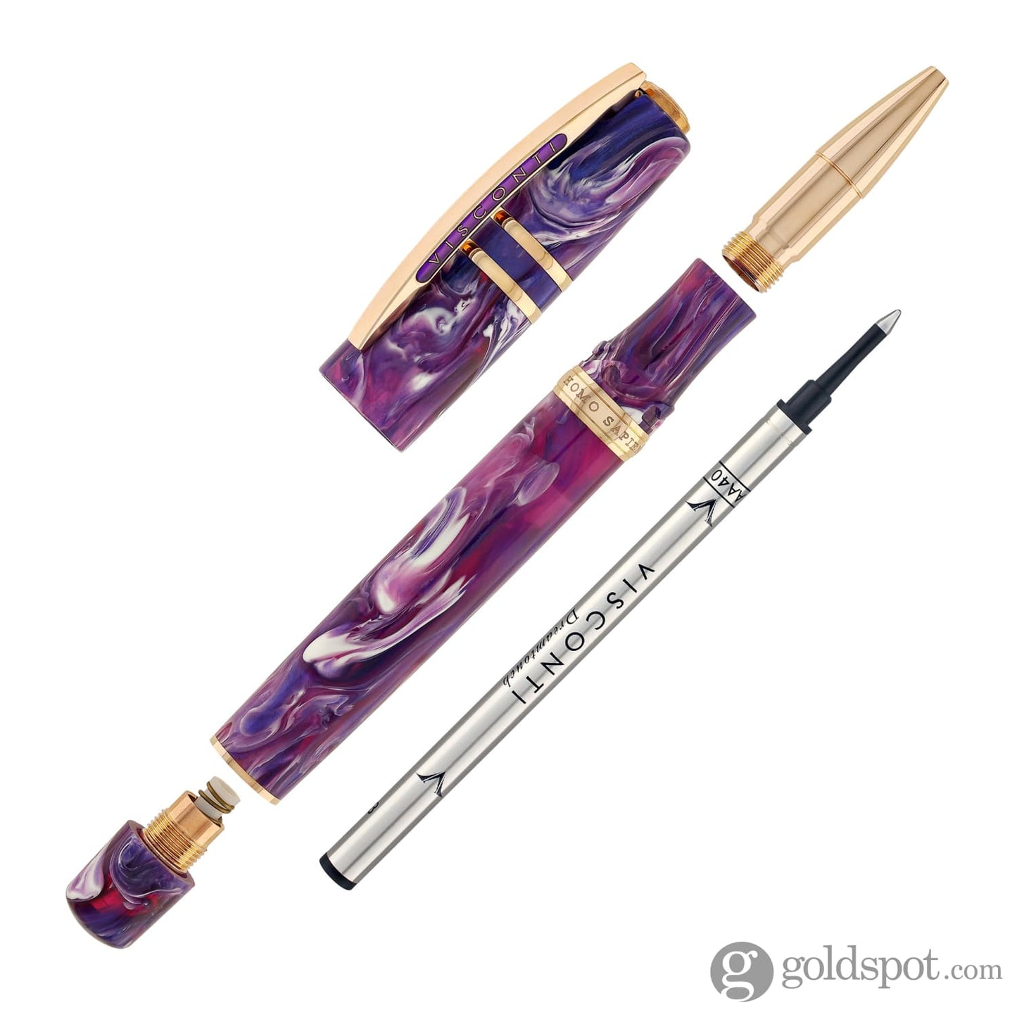 Visconti Homo Sapiens Earth Origins Rollerball Pen in Aether Rollerball Pen