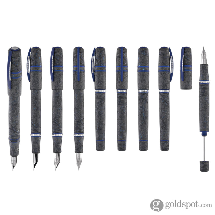 Visconti Homo Sapiens Fountain Pen in Carbon Abyssus Fountain Pen