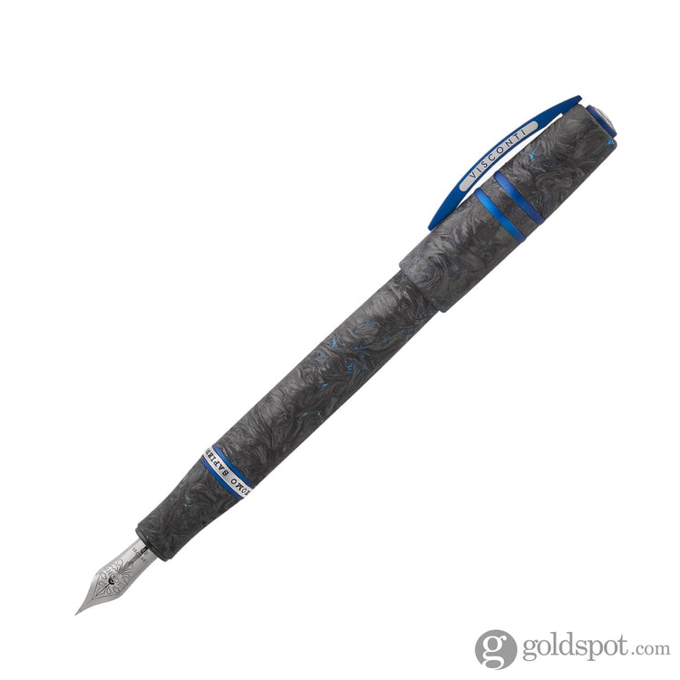 Visconti Homo Sapiens Fountain Pen in Carbon Abyssus Broad Fountain Pen