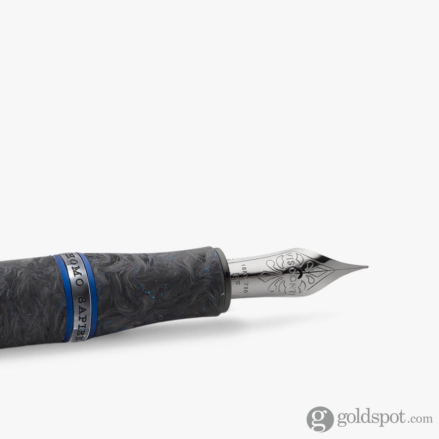Visconti Homo Sapiens Fountain Pen in Carbon Abyssus Fountain Pen