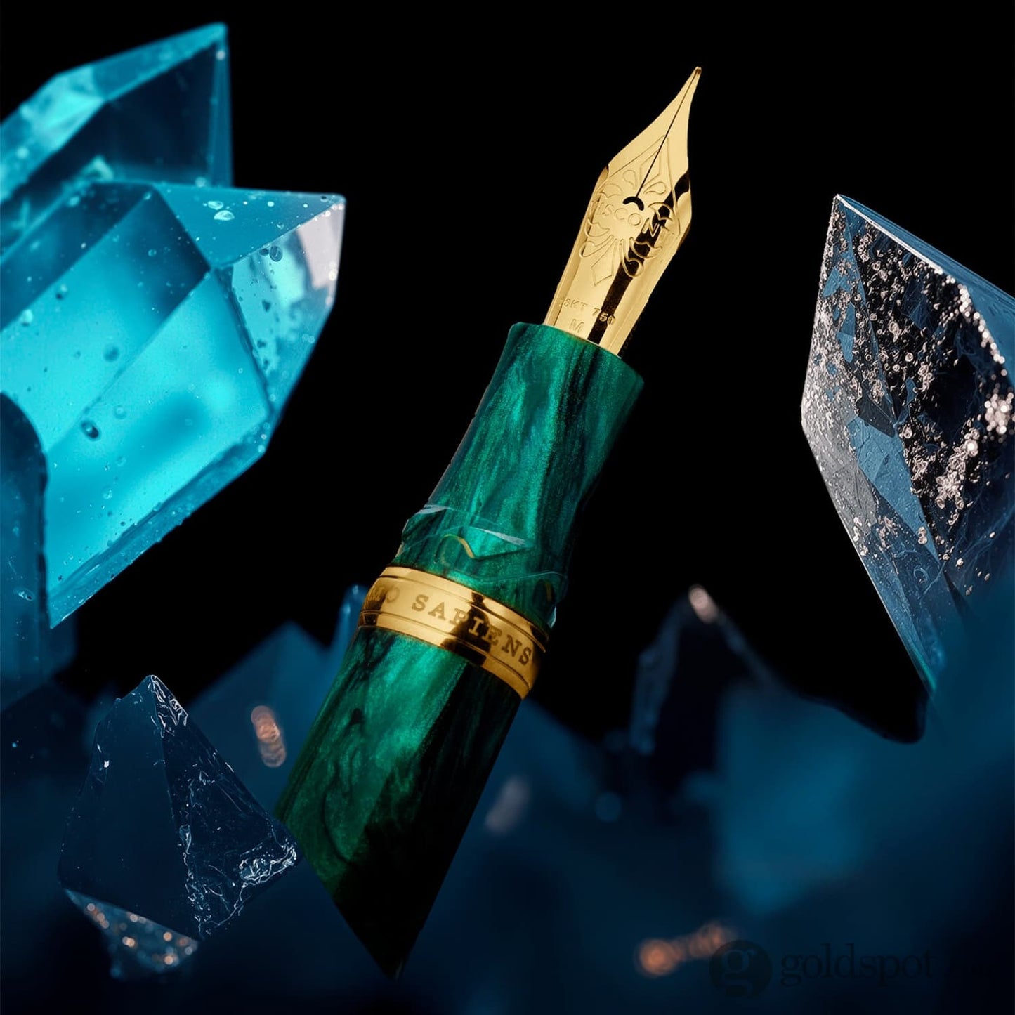 Visconti Homo Sapiens Fountain Pen in Dark Emerald Fountain Pen