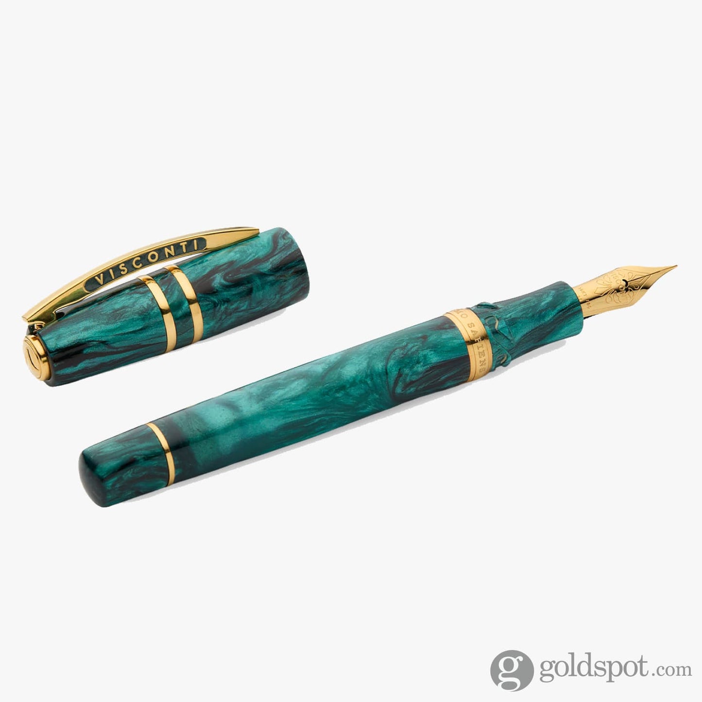 Visconti Homo Sapiens Fountain Pen in Dark Emerald Fountain Pen