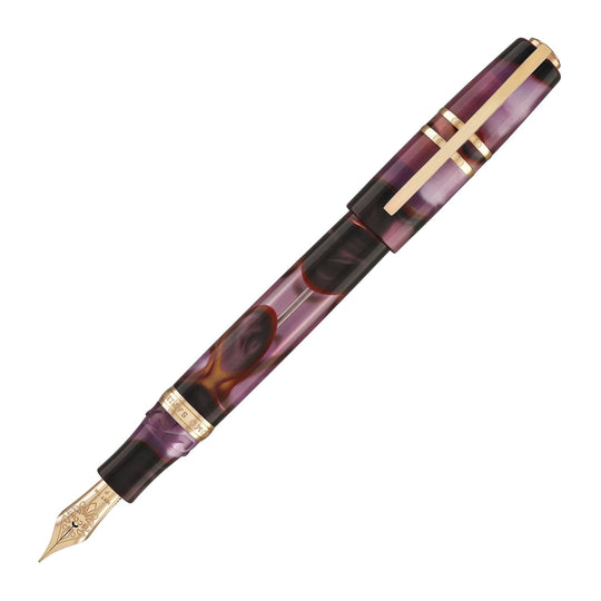 Visconti Homo Sapiens Fountain Pen in Iris Garden - Limited Edition