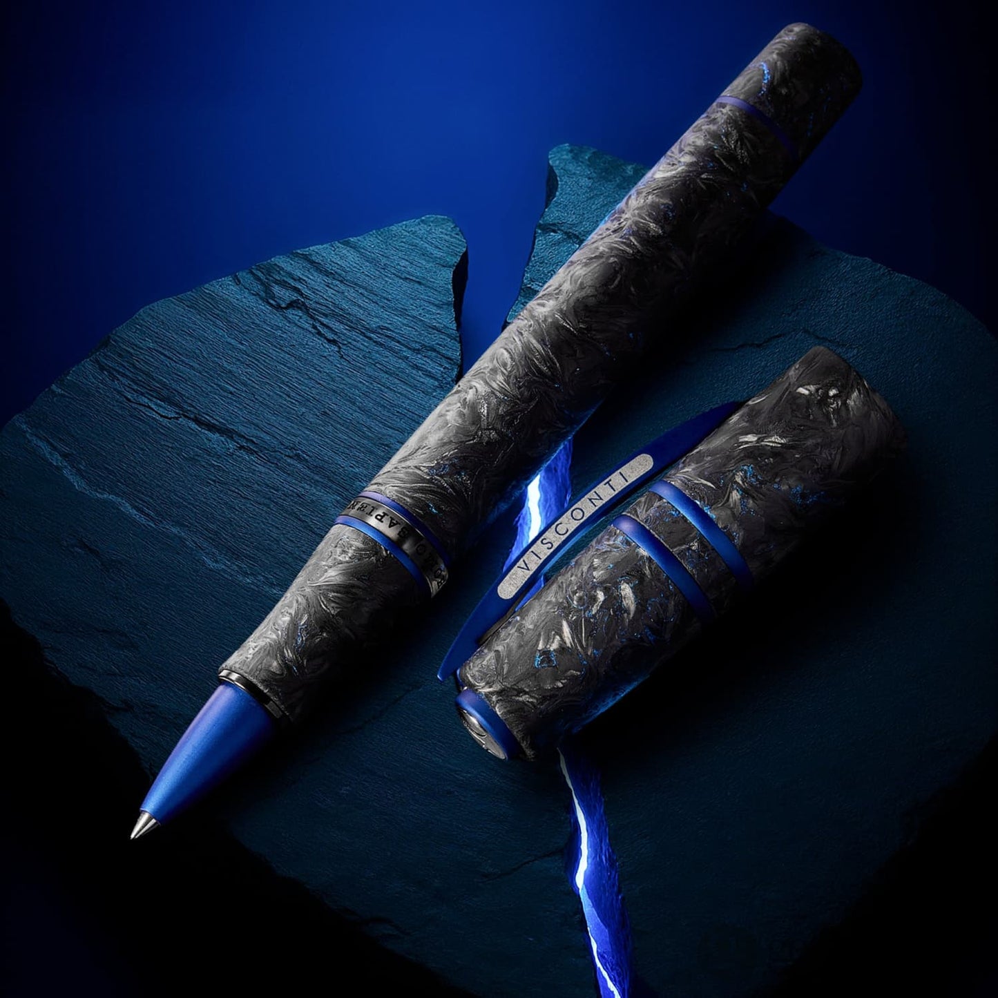 Visconti Homo Sapiens Rollerball Pen in Carbon Abyssus Rollerball Pen