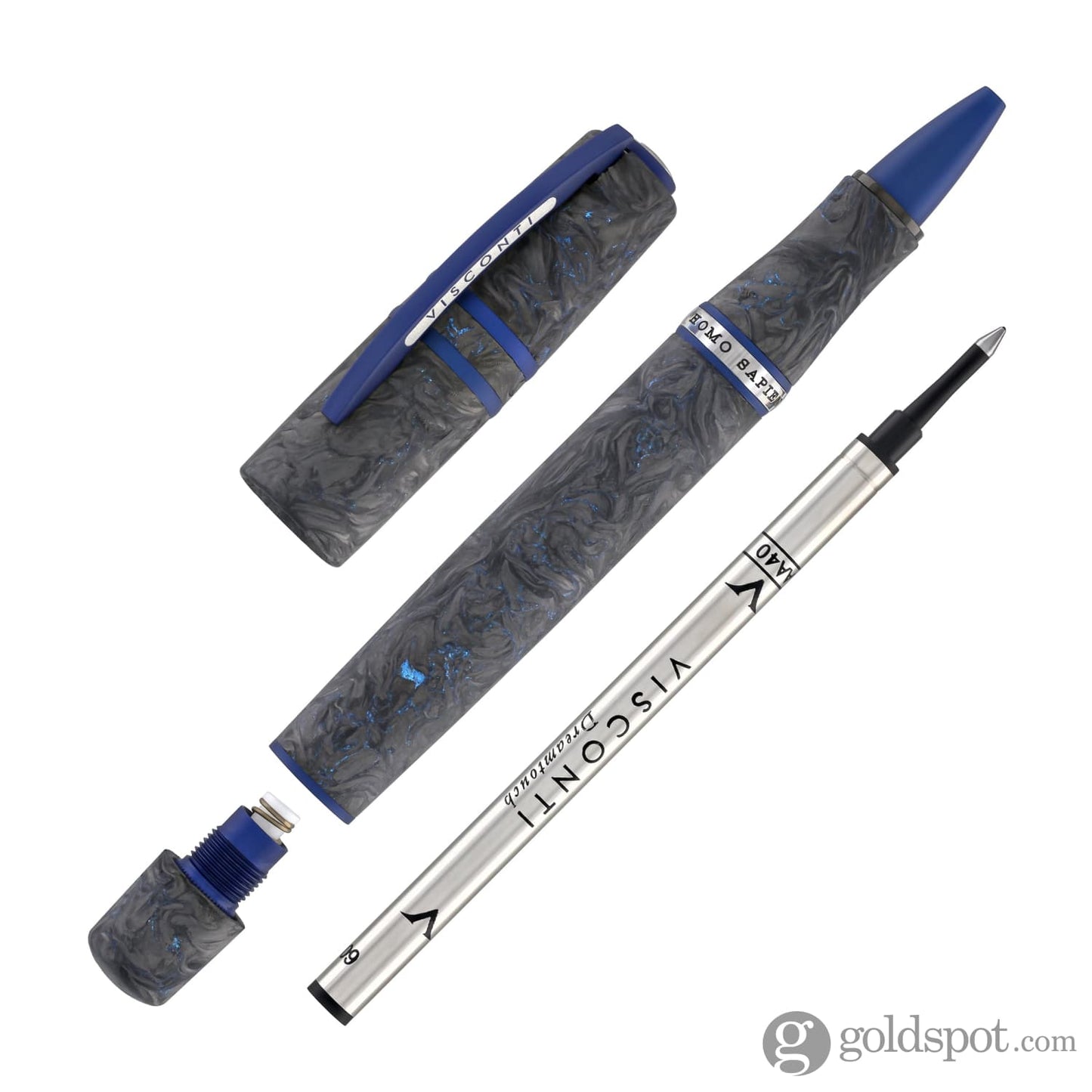 Visconti Homo Sapiens Rollerball Pen in Carbon Abyssus Rollerball Pen