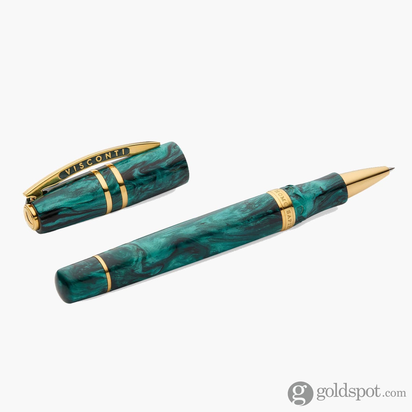 Visconti Homo Sapiens Rollerball Pen in Dark Emerald Rollerball Pen