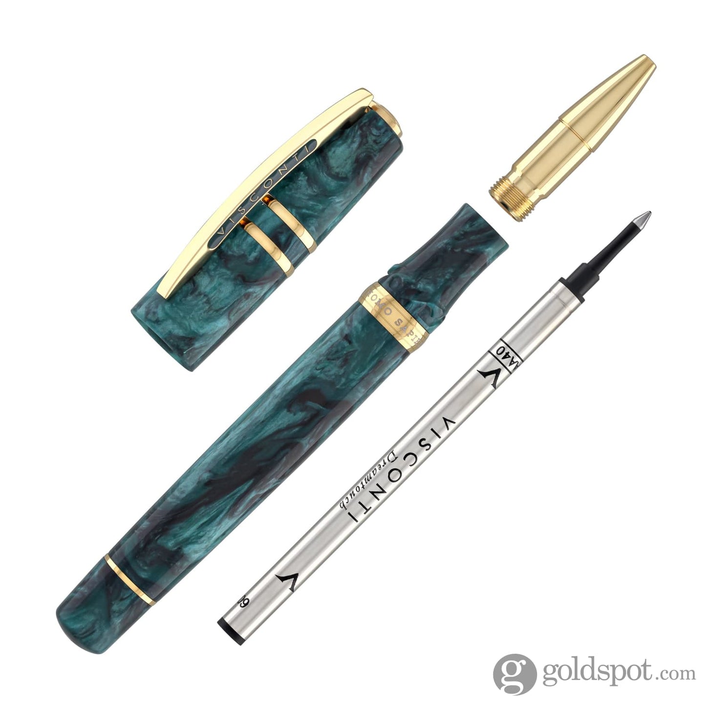 Visconti Homo Sapiens Rollerball Pen in Dark Emerald Rollerball Pen