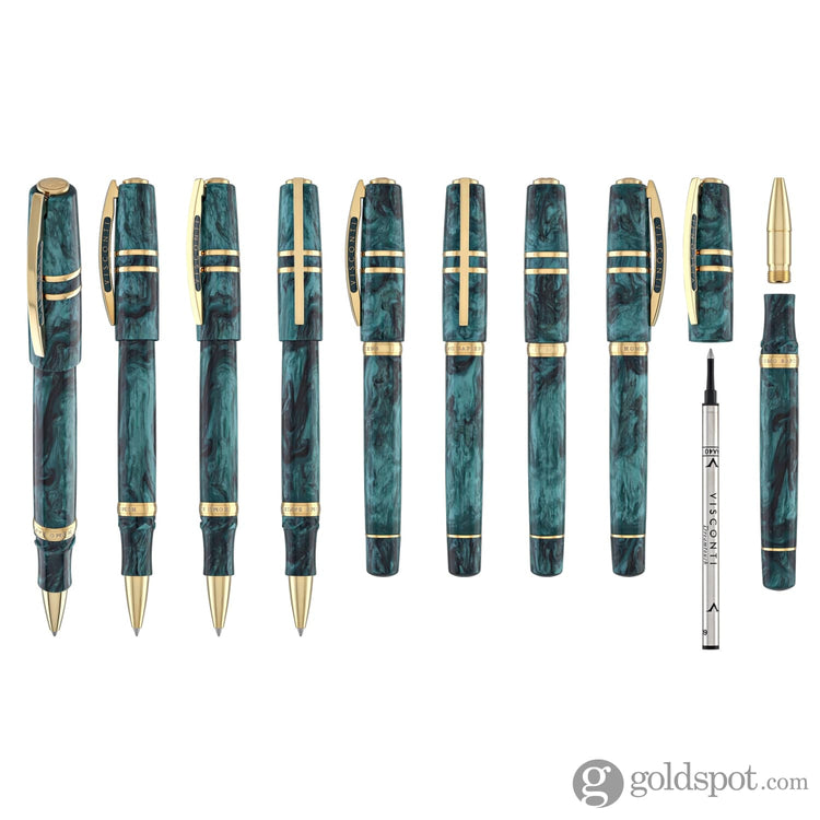Visconti Homo Sapiens Rollerball Pen in Dark Emerald Rollerball Pen