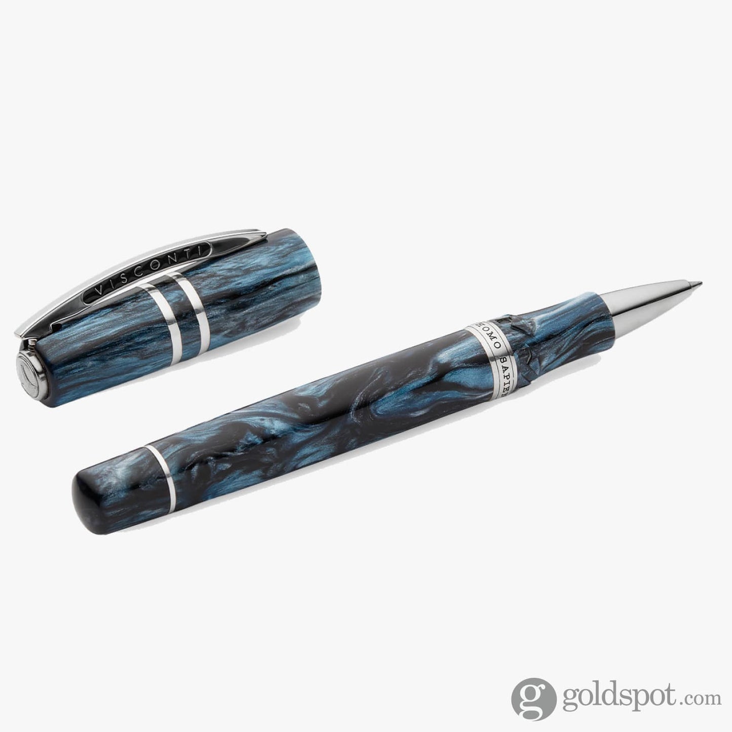 Visconti Homo Sapiens Rollerball Pen in Dark Sapphire Rollerball Pen