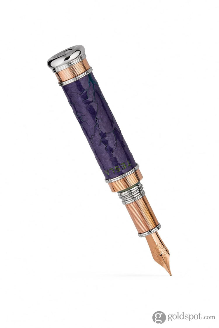 Visconti Limited Edition Fountain Pen in Nikola Tesla - 18K Gold Fountain Pens