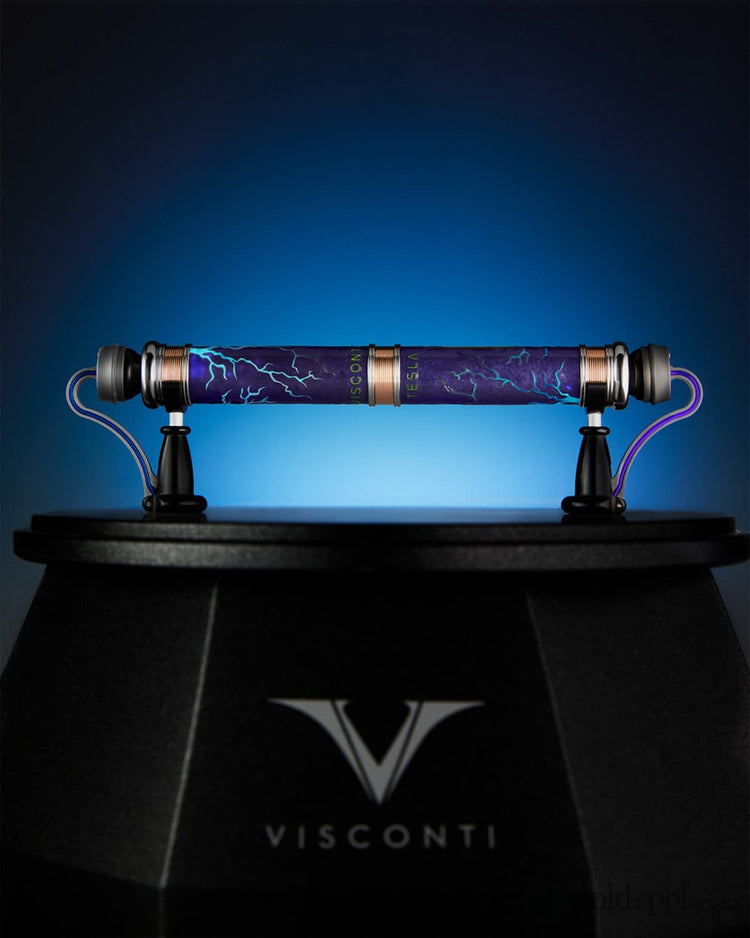 Visconti Limited Edition Fountain Pen in Nikola Tesla - 18K Gold Fountain Pens