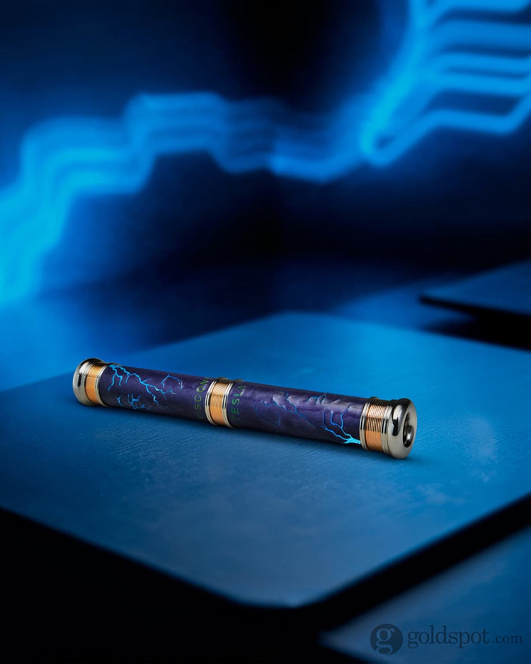 Visconti Limited Edition Fountain Pen in Nikola Tesla - 18K Gold Fountain Pens
