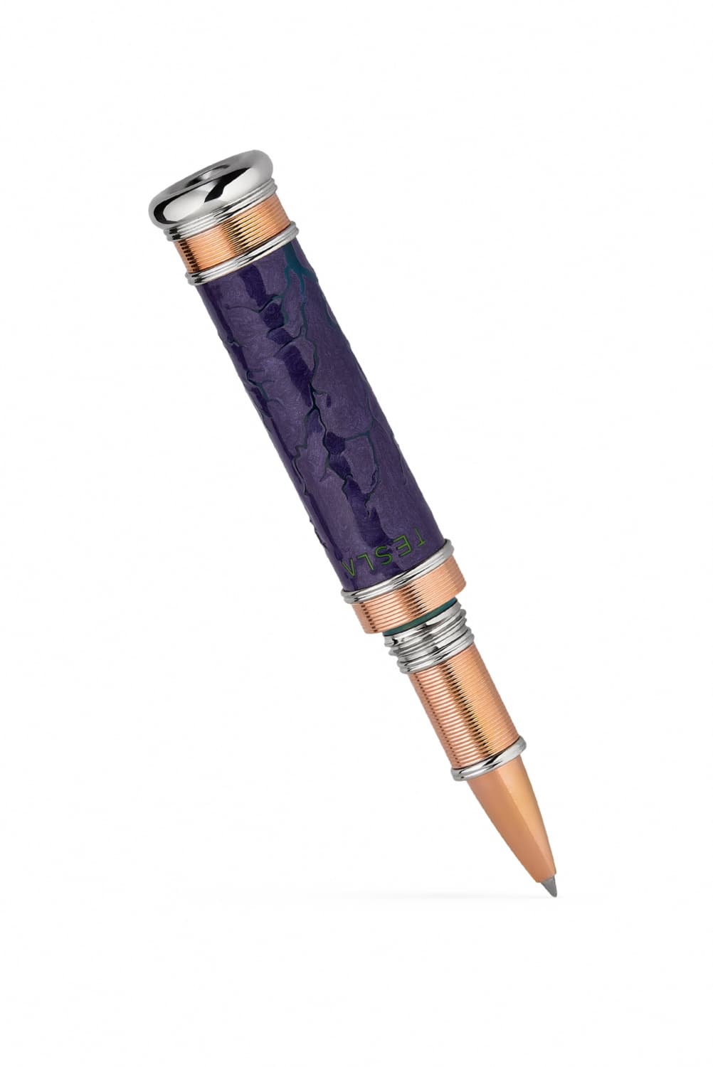 Visconti Limited Edition Rollerball Pen in Nikola Tesla - 18K Gold Rollerball Pens