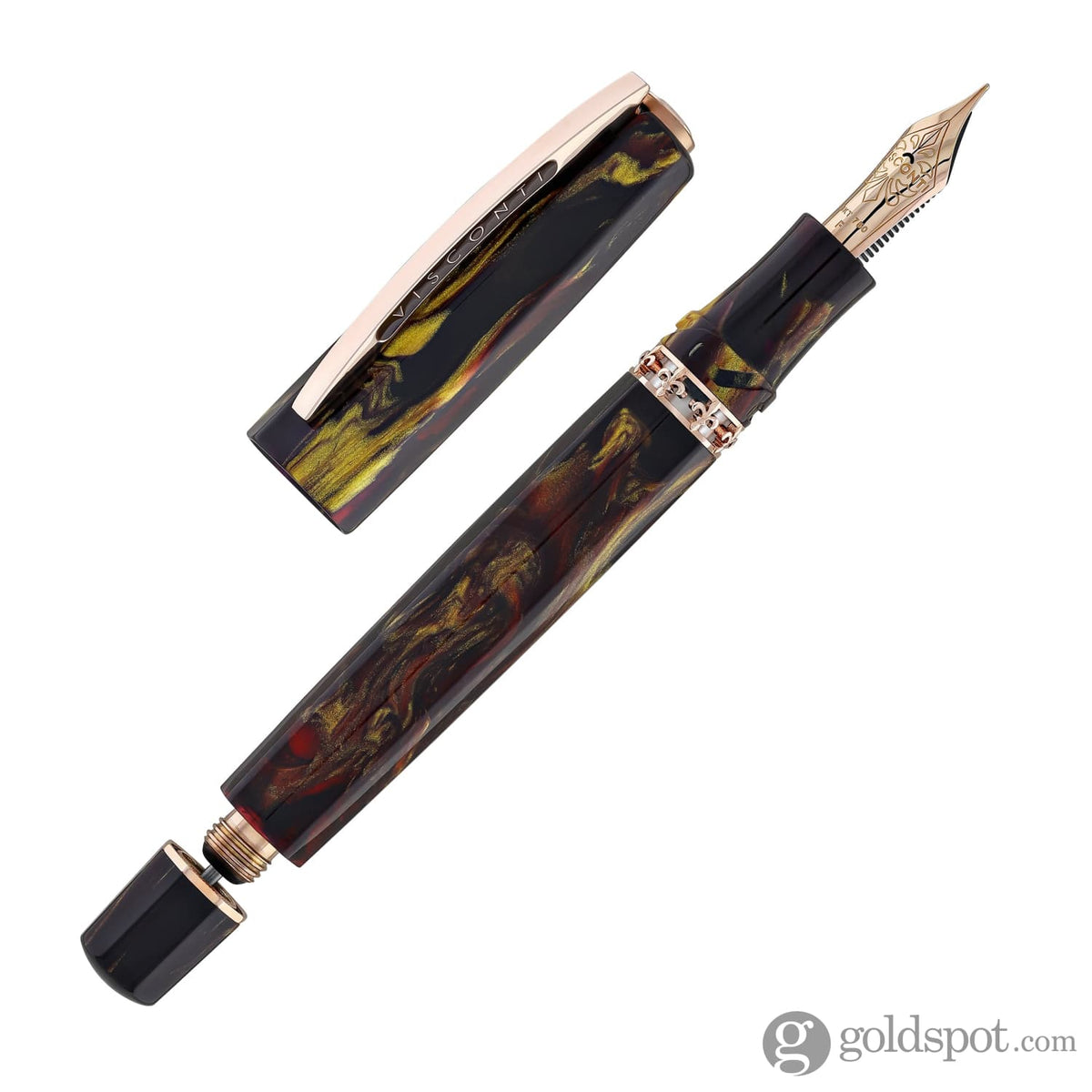 Stylo Plume Visconti Medici Palazzo Riccardi - Édition Limitée 70 - Plume Or 18K - Neuf