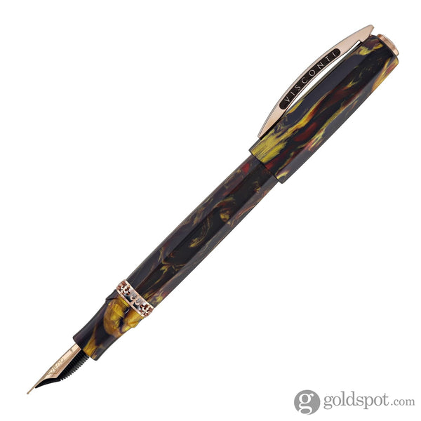 Visconti Medici Palazzo Fountain Pen in Pitti with Rose Gold Trim Fountain Pen