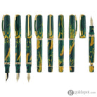 Visconti Medici Palazzo Fountain Pen in Riccardi with Yellow Gold Trim Fountain Pen