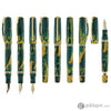 Visconti Medici Palazzo Fountain Pen in Riccardi with Yellow Gold Trim Fountain Pen