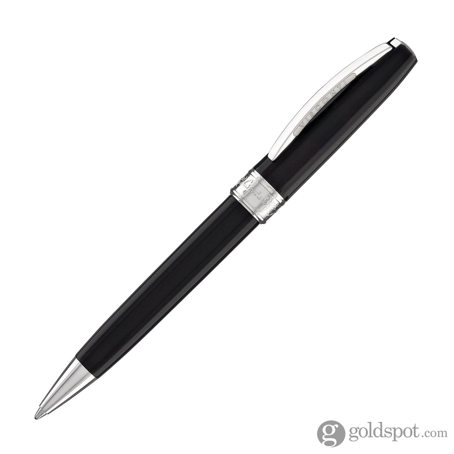 Visconti Michelangelo Ballpoint Pen in Black Ballpoint Pens