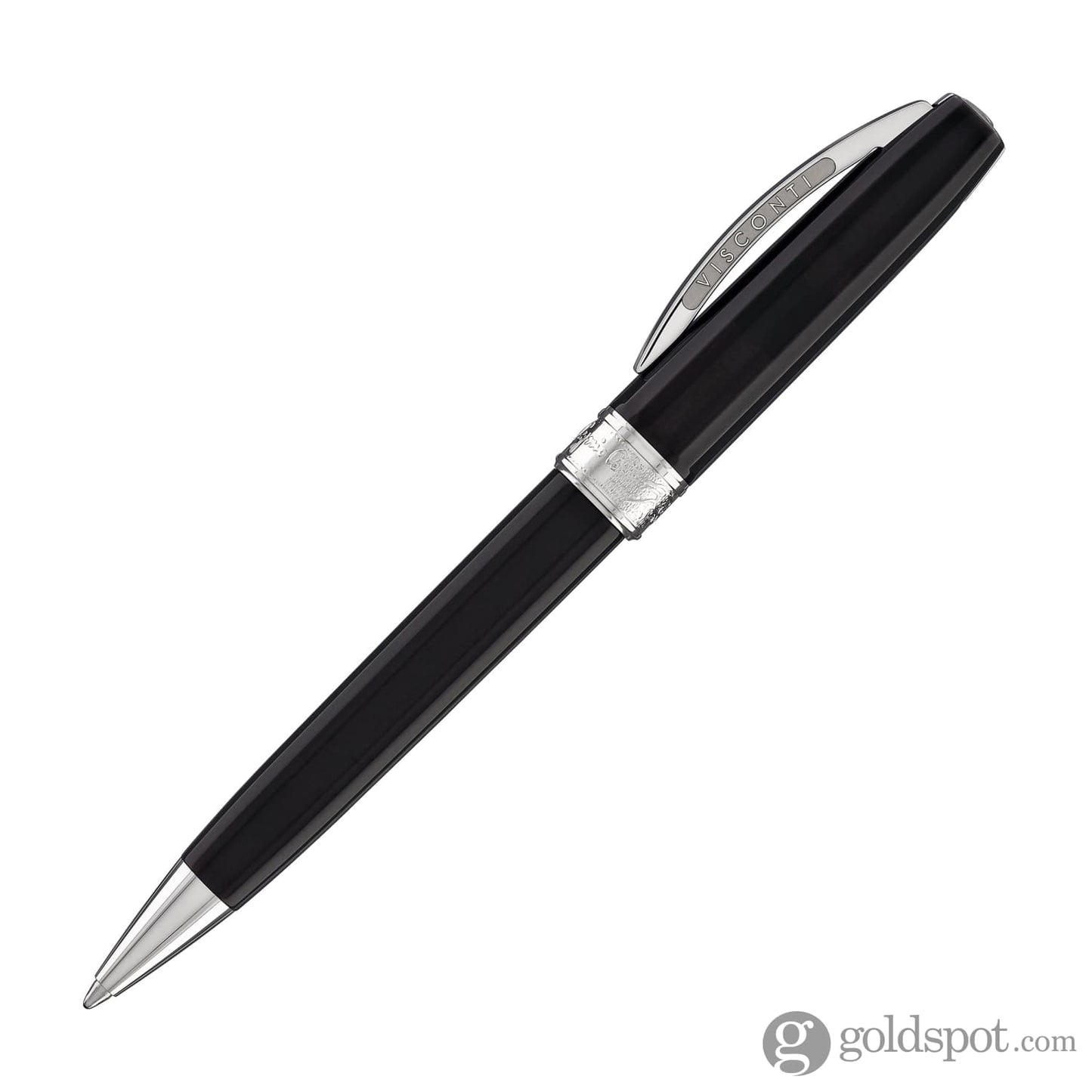 Visconti Michelangelo Ballpoint Pen in Black Ballpoint Pens