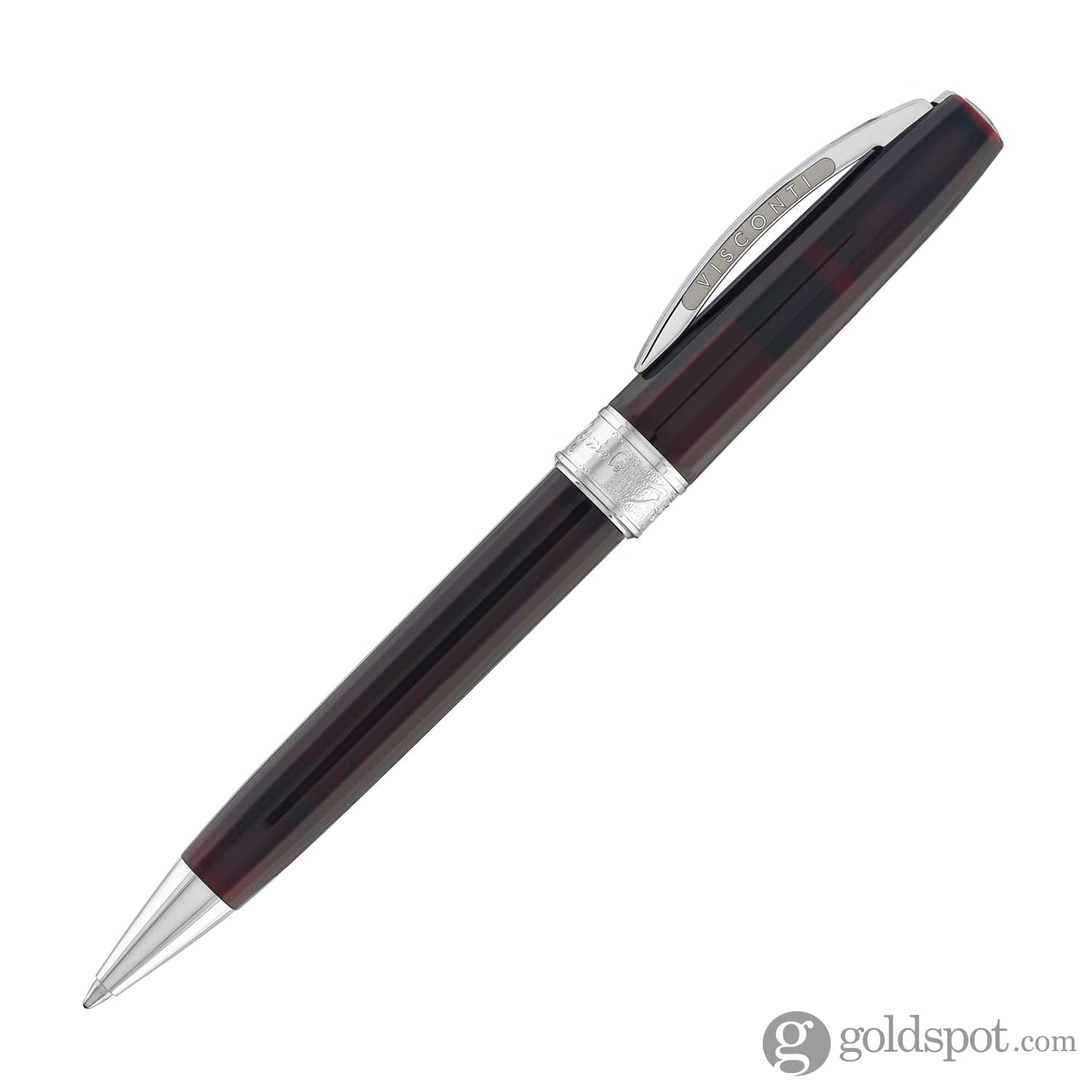 Visconti Michelangelo Ballpoint Pen in Red Ballpoint Pens