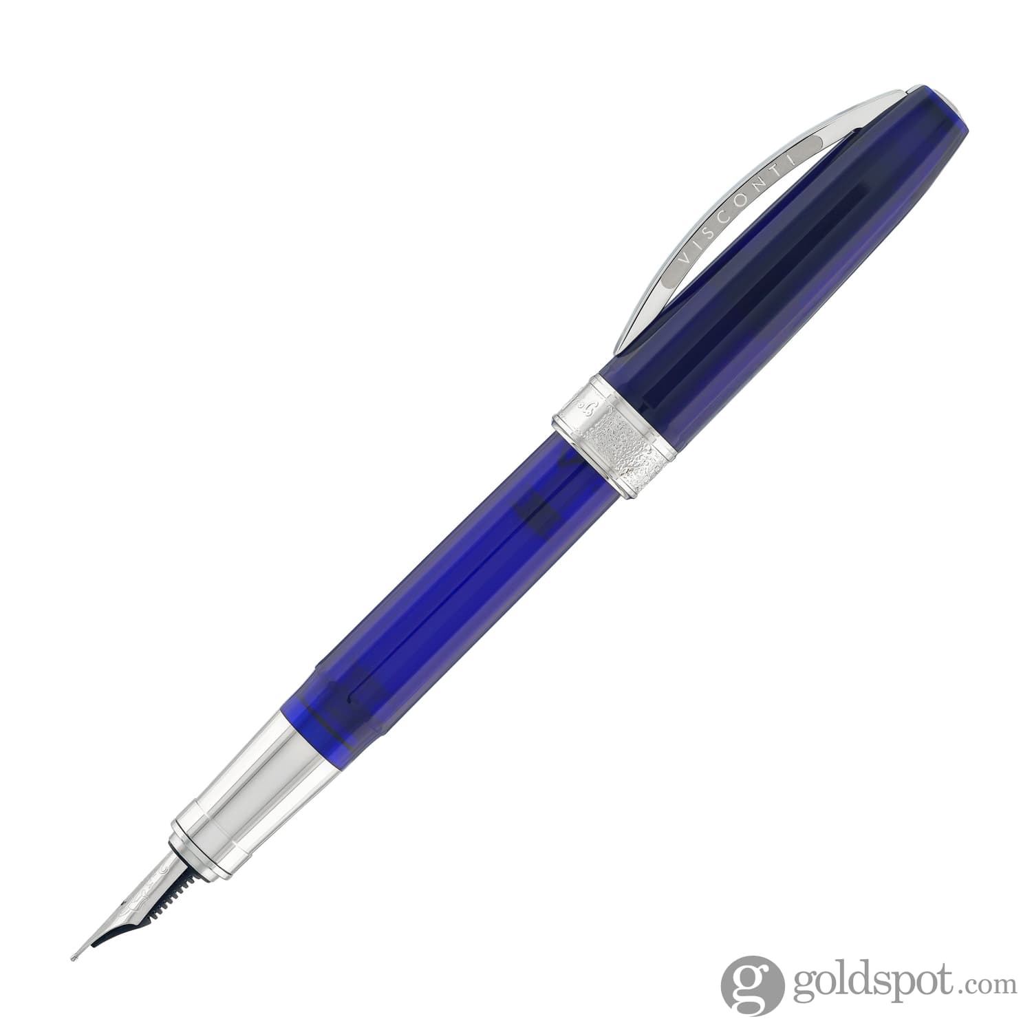 Visconti Michelangelo Fountain Pen in Blue - Goldspot Pens