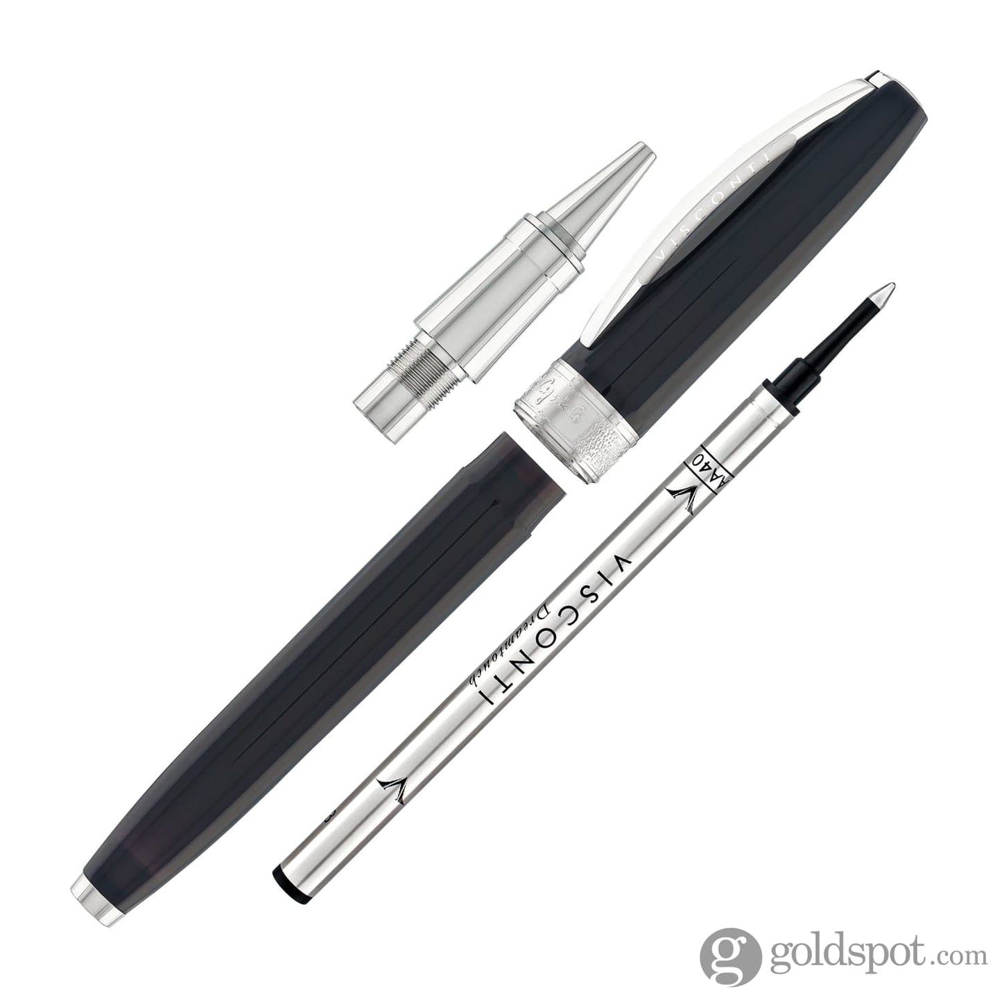Visconti Michelangelo Rollerball Pen in Black Rollerball Pen
