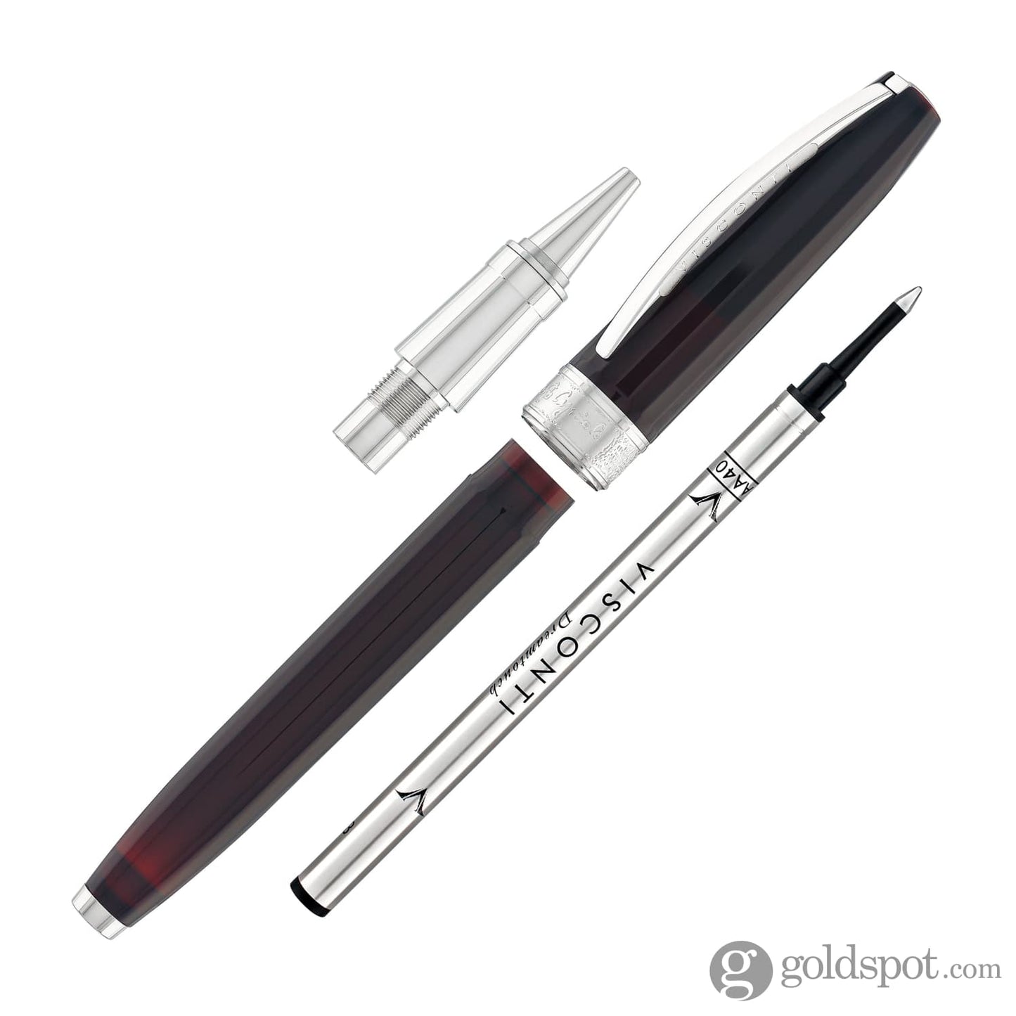 Visconti Michelangelo Rollerball Pen in Red Rollerball Pen