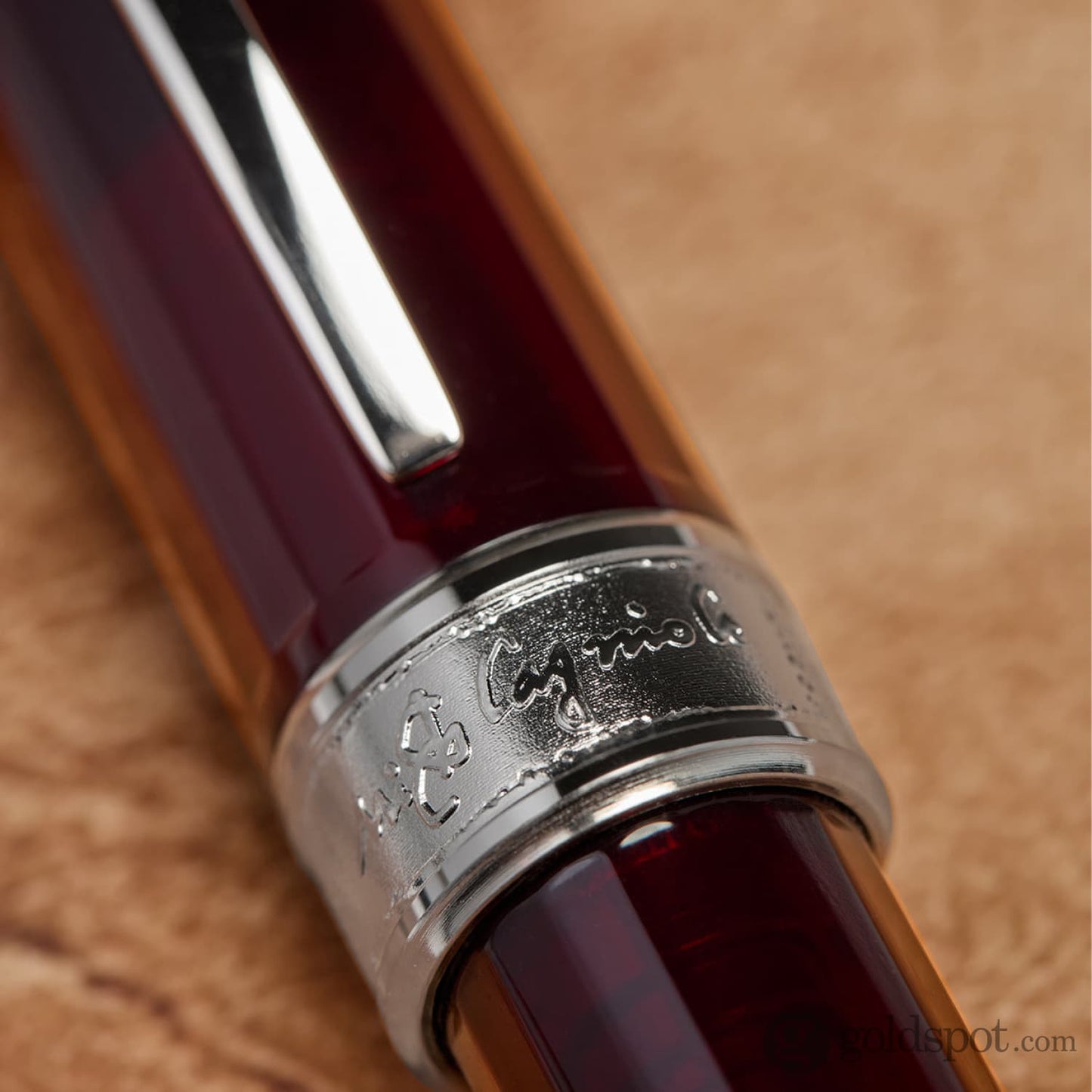 Visconti Michelangelo Rollerball Pen in Red Rollerball Pen