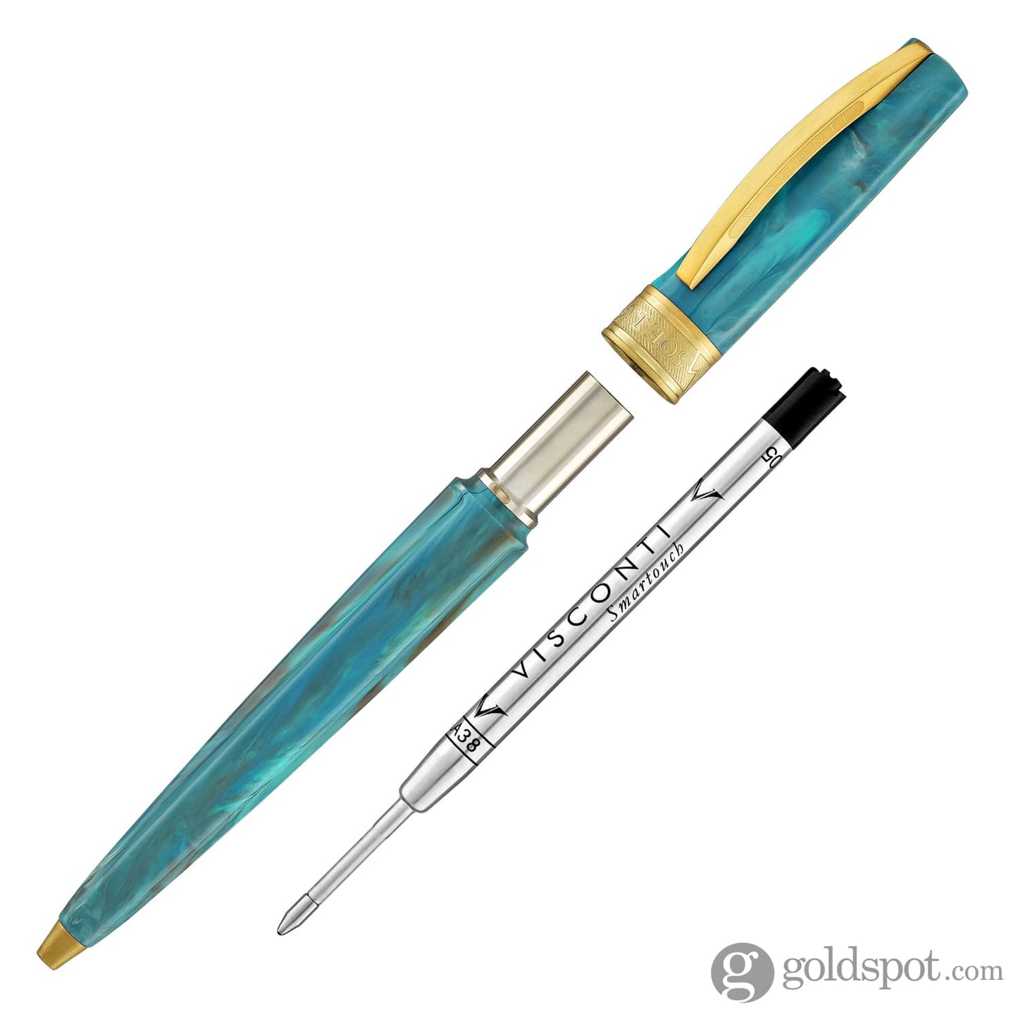 Visconti Mirage Mythos Ballpoint Pen in Athena Ballpoint Pens