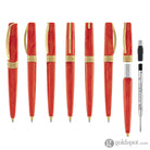 Visconti Mirage Mythos Ballpoint Pen in Demeter Ballpoint Pens