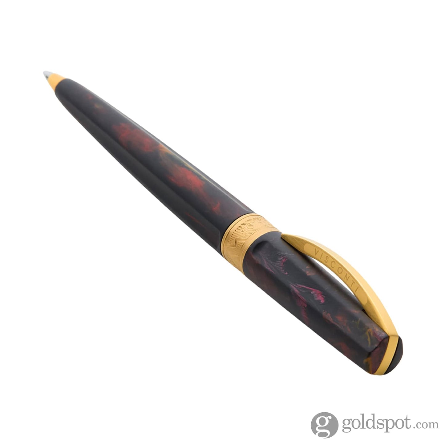 Visconti Mirage Mythos Ballpoint Pen in Hades Ballpoint Pens