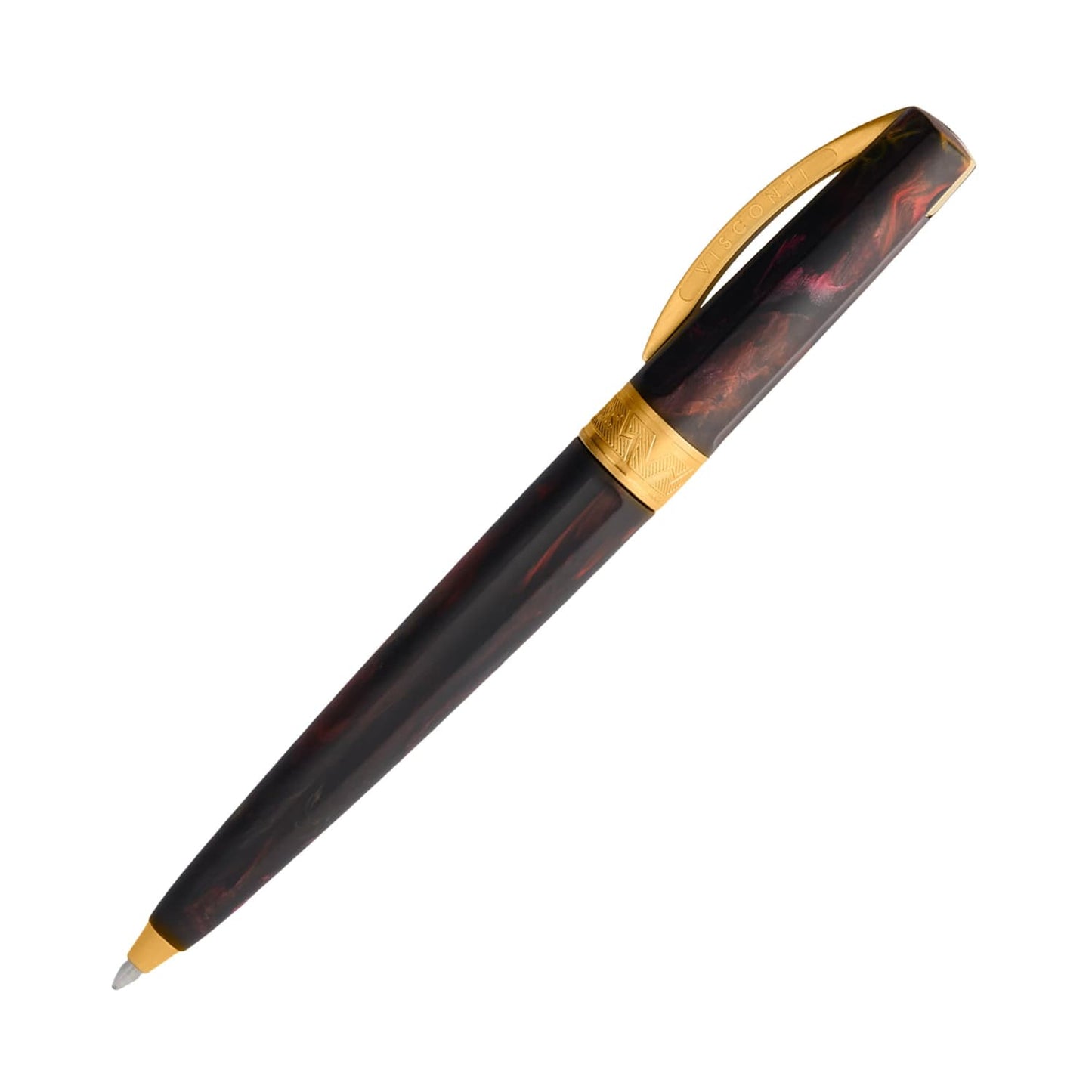 Visconti Mirage Mythos Ballpoint Pen in Hades Ballpoint Pens