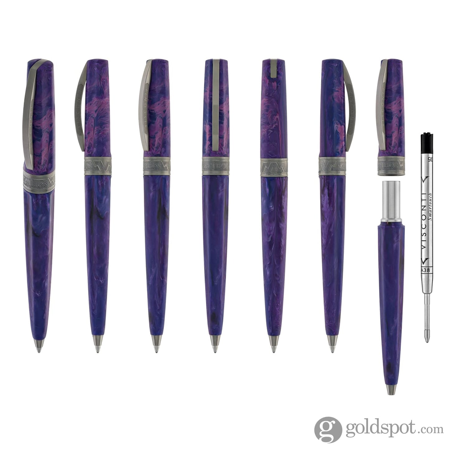 Visconti Mirage Mythos Ballpoint Pen in Persephone Ballpoint Pens