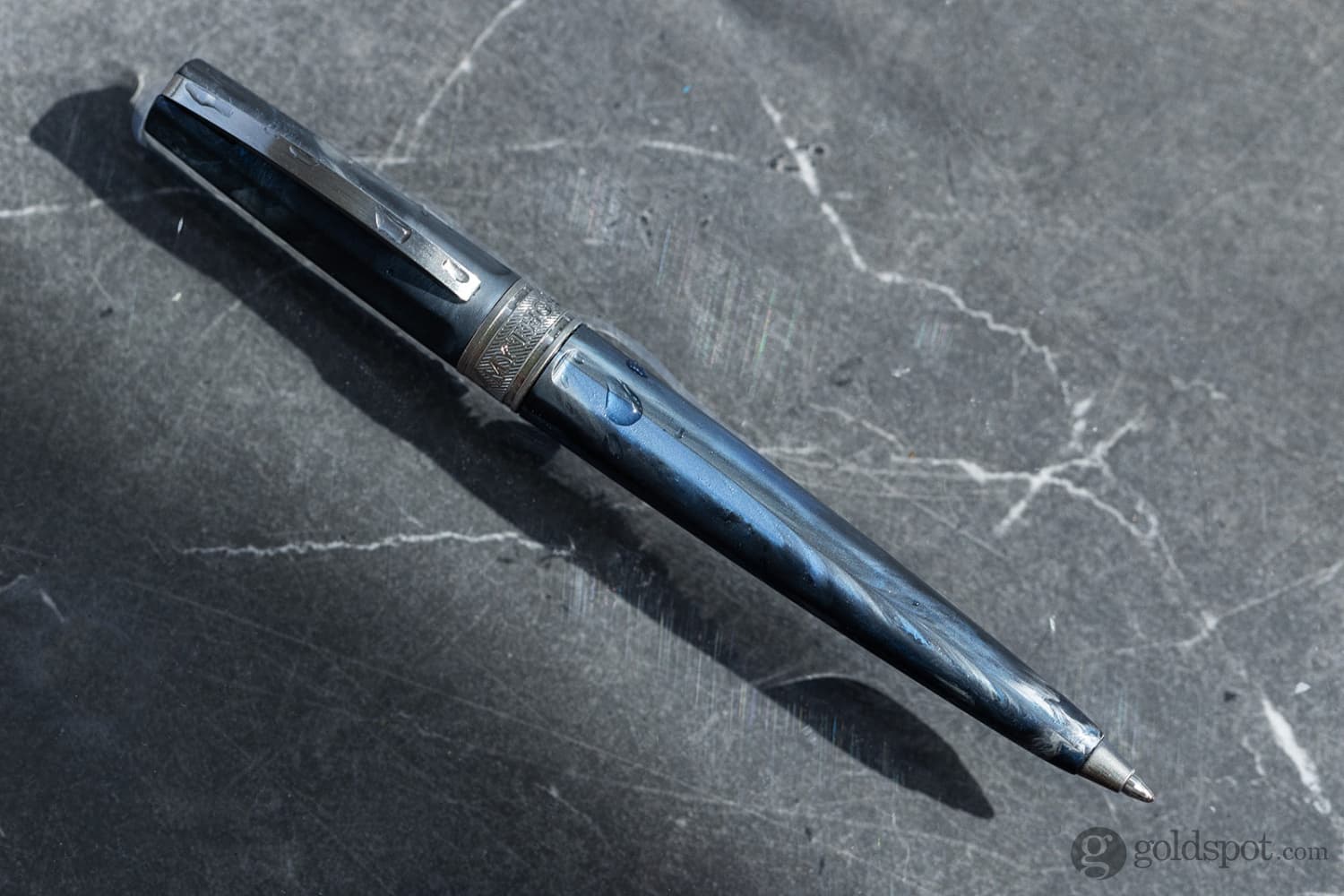 Visconti Mirage Mythos Ballpoint Pen in Poseidon - Goldspot Pens